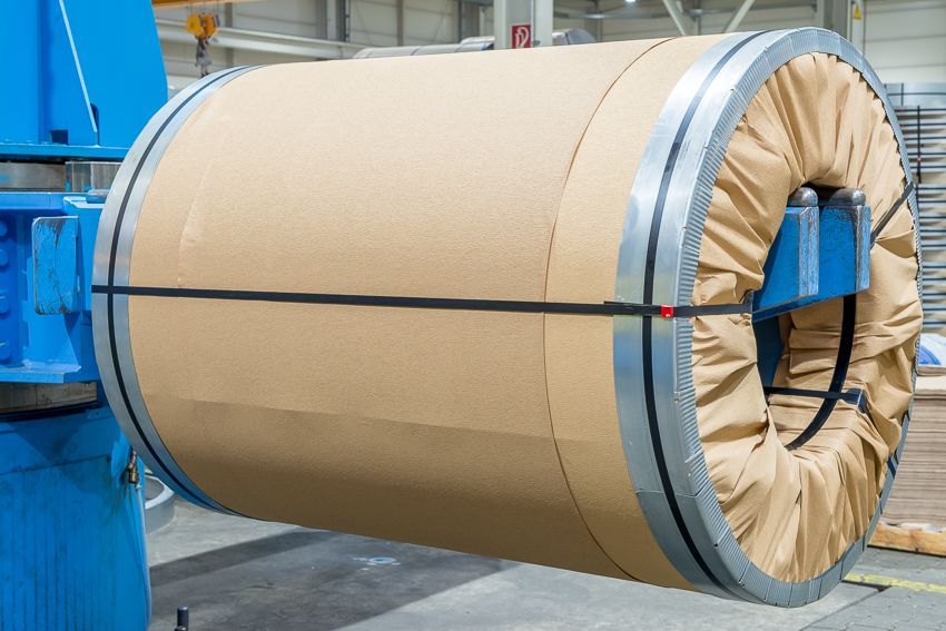 Ansicht einer Maschine von L-D Spalttechnik