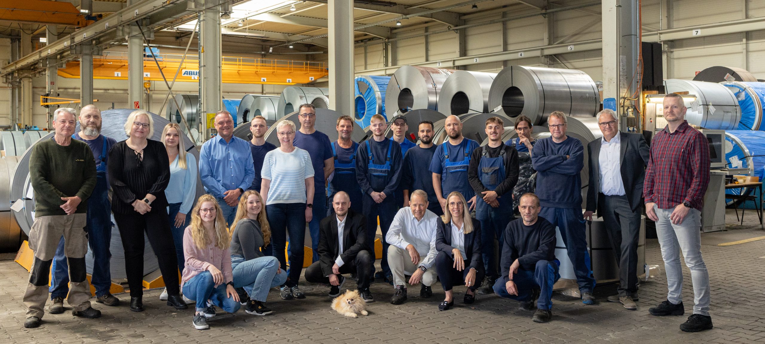 Team der Firma Spalttechnik GmbH