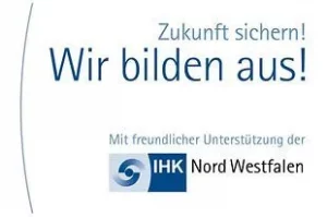 Die Firma L+D Spalttechnik bildet aus - Zertifikat von der IHK Nord Westfalen