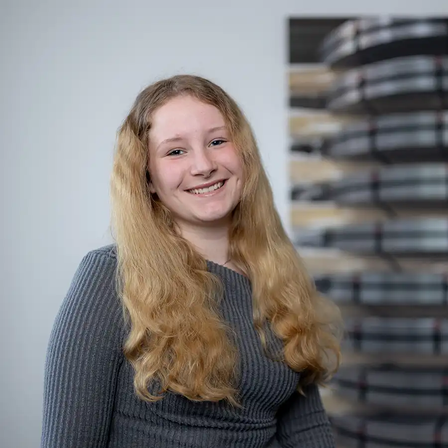 Leoni Lucas - Auszubildende der Firma L-D Spalttechnik GmbH in Castrop-Rauxel