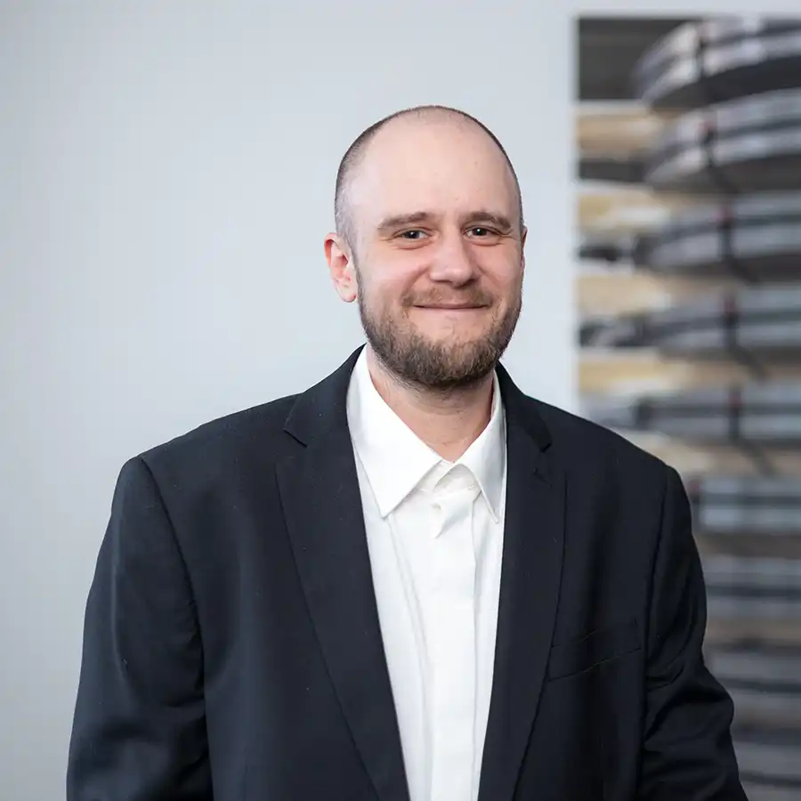 Tim Gerresheim - Mitarbeiter der Firma L-D Spalttechnik GmbH in Castrop-Rauxel